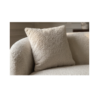 Zoom sur le coussin du canapé NYJY champagne