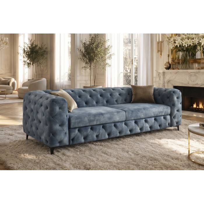 Canapé VELENA bleu