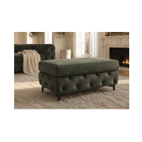 Pouf VELENA vert foncé