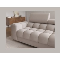Canapé d'angle droit convertible Beige confort premium 285x99x181cm FILTRO 