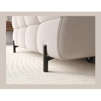Canapé d'angle gauche convertible Beige confort premium 285x99x181cm FILTRO 
