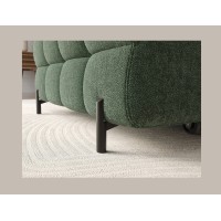 Canapé d'angle gauche convertible Emeraude style épuré 285x99x181cm FILTRO 