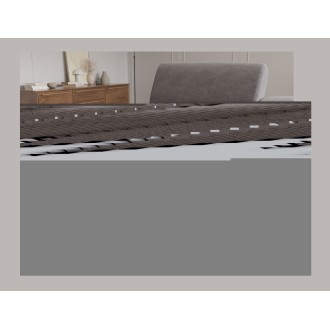 Canapé d'angle Beige 3 places méridienne compacte 206x90x146cm GINA 