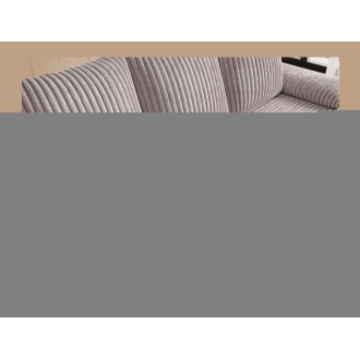 Canapé d'angle Gris 3 places 3 places avec coffre 206x90x146cm GINA 