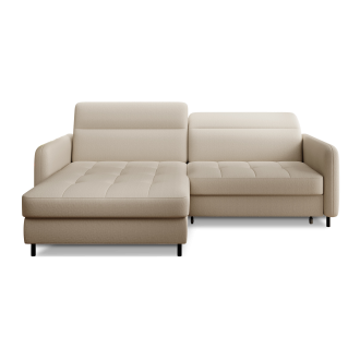 Canapé d'angle collection GOUMSI coloris Beige 