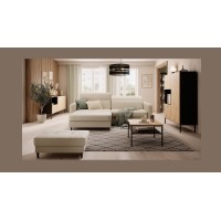 Canapé d'angle collection GOUMSI coloris Beige 
