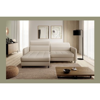 Canapé d'angle collection GOUMSI coloris Beige 