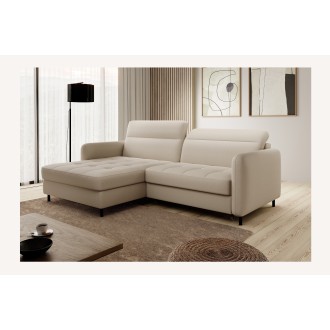 Canapé d'angle collection GOUMSI coloris Beige 
