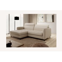 Canapé d'angle collection GOUMSI coloris Beige 