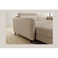 Canapé d'angle collection GOUMSI coloris Beige 