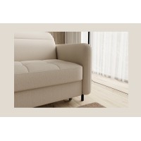 Canapé d'angle collection GOUMSI coloris Beige 