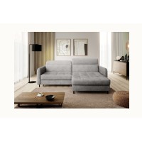 Canapé d'angle collection GOUMSI coloris Gris foncé 