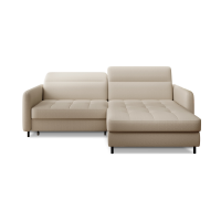 Canapé d'angle collection GOUMSI coloris Beige 