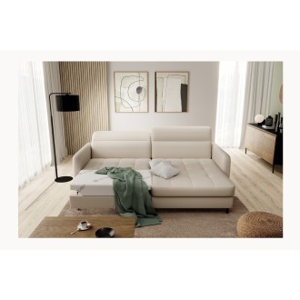 Canapé d'angle collection GOUMSI coloris Beige 