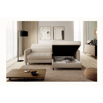 Canapé d'angle collection GOUMSI coloris Beige 