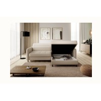 Canapé d'angle collection GOUMSI coloris Beige 