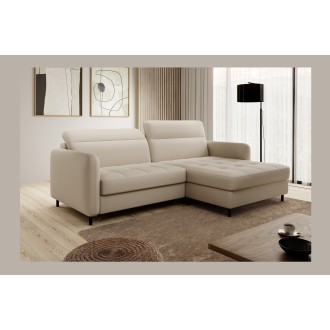 Canapé d'angle collection GOUMSI coloris Beige 