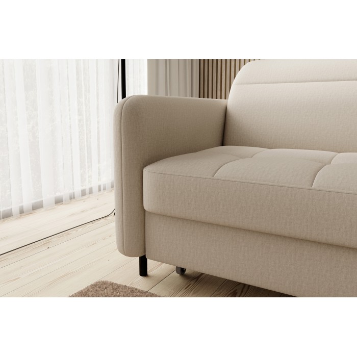 Canapé d'angle collection GOUMSI coloris Beige 