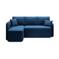 Canapé d'angle collection HEDSON coloris Bleu marine 
