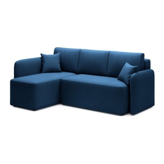 Canapé d'angle collection HEDSON coloris Bleu marine 