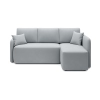 Canapé d'angle collection HEDSON coloris Gris 