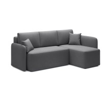 Canapé d'angle collection HEDSON coloris Gris foncé 