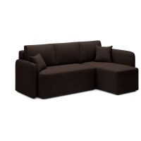 Canapé d'angle collection HEDSON coloris Marron 