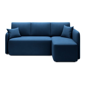 Canapé d'angle collection HEDSON coloris Bleu marine 