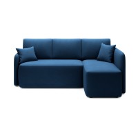 Canapé d'angle collection HEDSON coloris Bleu marine 