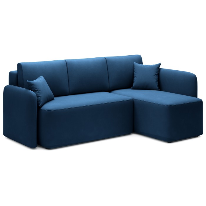 Canapé d'angle collection HEDSON coloris Bleu marine 
