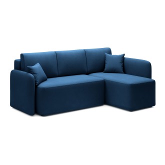Canapé d'angle collection HEDSON coloris Bleu marine 