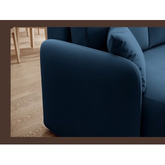 Canapé d'angle collection HEDSON coloris Bleu marine 