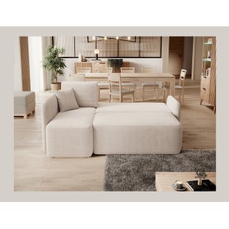 Canapé d'angle collection HEDSON coloris Beige 
