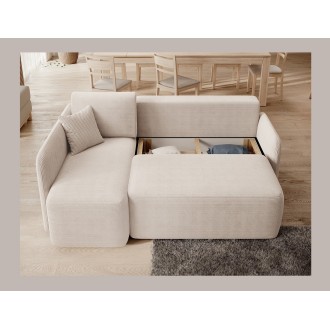Canapé d'angle collection HEDSON coloris Beige 