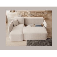 Canapé d'angle collection HEDSON coloris Beige 