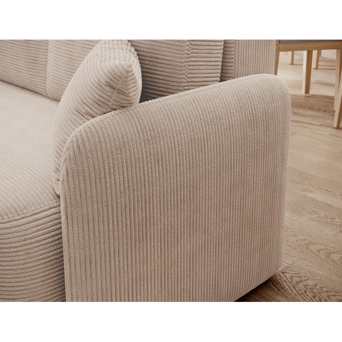 Canapé d'angle collection HEDSON coloris Beige 
