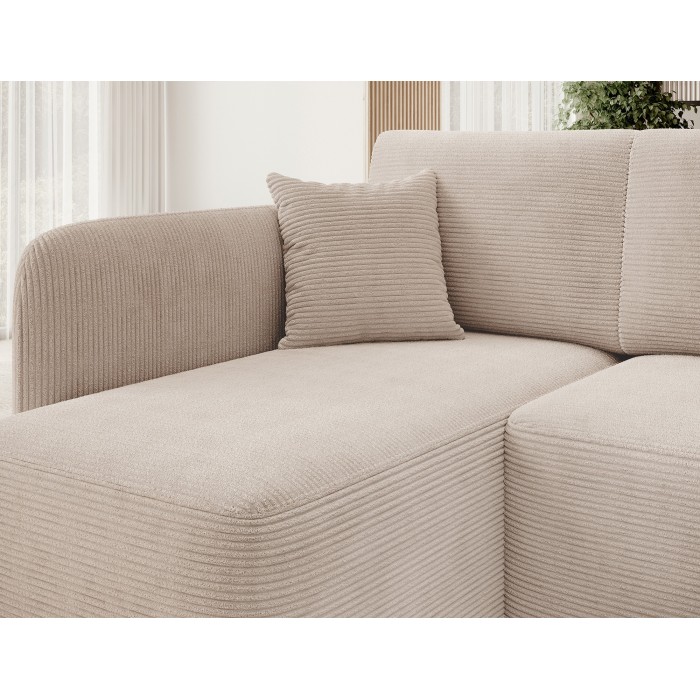 Canapé d'angle collection HEDSON coloris Beige 