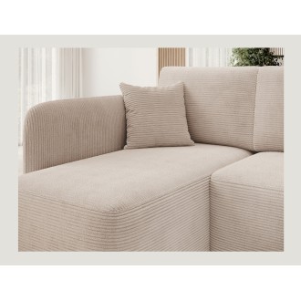 Canapé d'angle collection HEDSON coloris Beige 