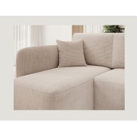 Canapé d'angle collection HEDSON coloris Beige 