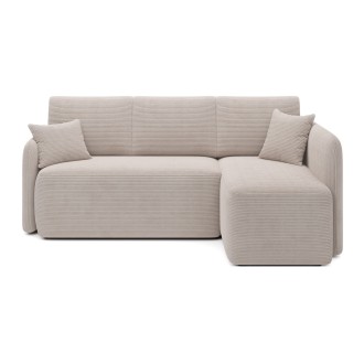 Canapé d'angle collection HEDSON coloris Beige 