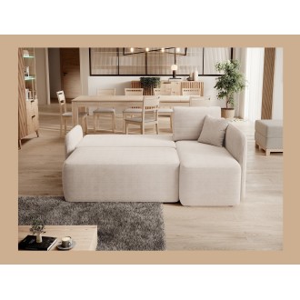 Canapé d'angle collection HEDSON coloris Beige 