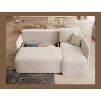 Canapé d'angle collection HEDSON coloris Beige 