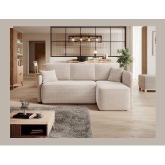Canapé d'angle collection HEDSON coloris Beige 