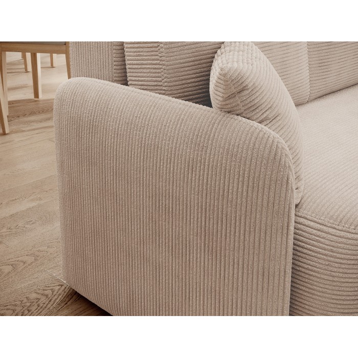 Canapé d'angle collection HEDSON coloris Beige 