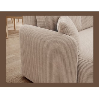 Canapé d'angle collection HEDSON coloris Beige 