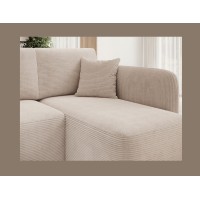 Canapé d'angle collection HEDSON coloris Beige 
