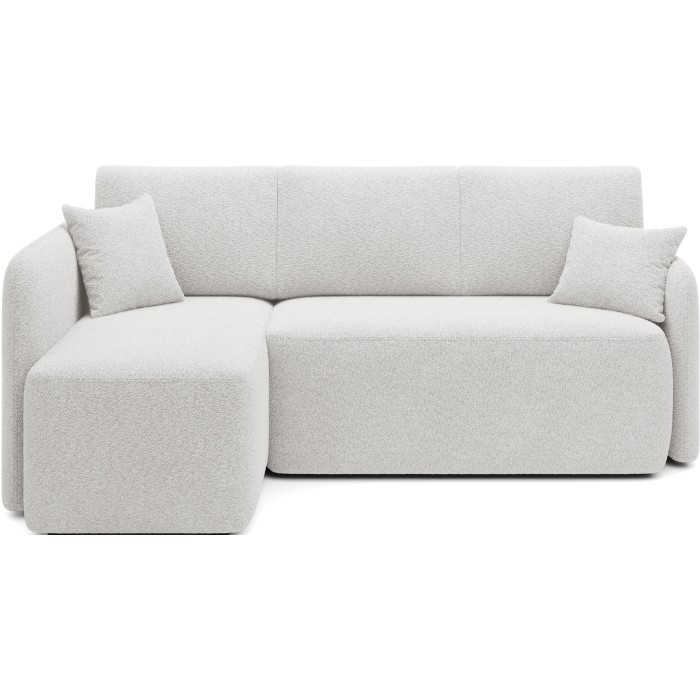 Canapé d'angle collection HEDSON coloris Blanc 
