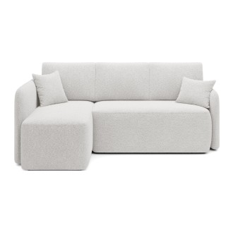 Canapé d'angle collection HEDSON coloris Blanc 