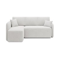 Canapé d'angle collection HEDSON coloris Blanc 