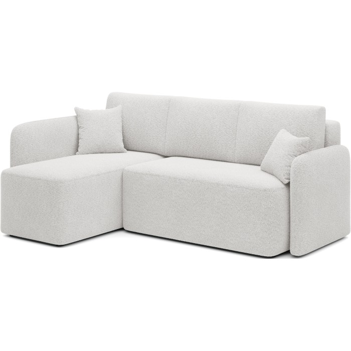 Canapé d'angle collection HEDSON coloris Blanc 